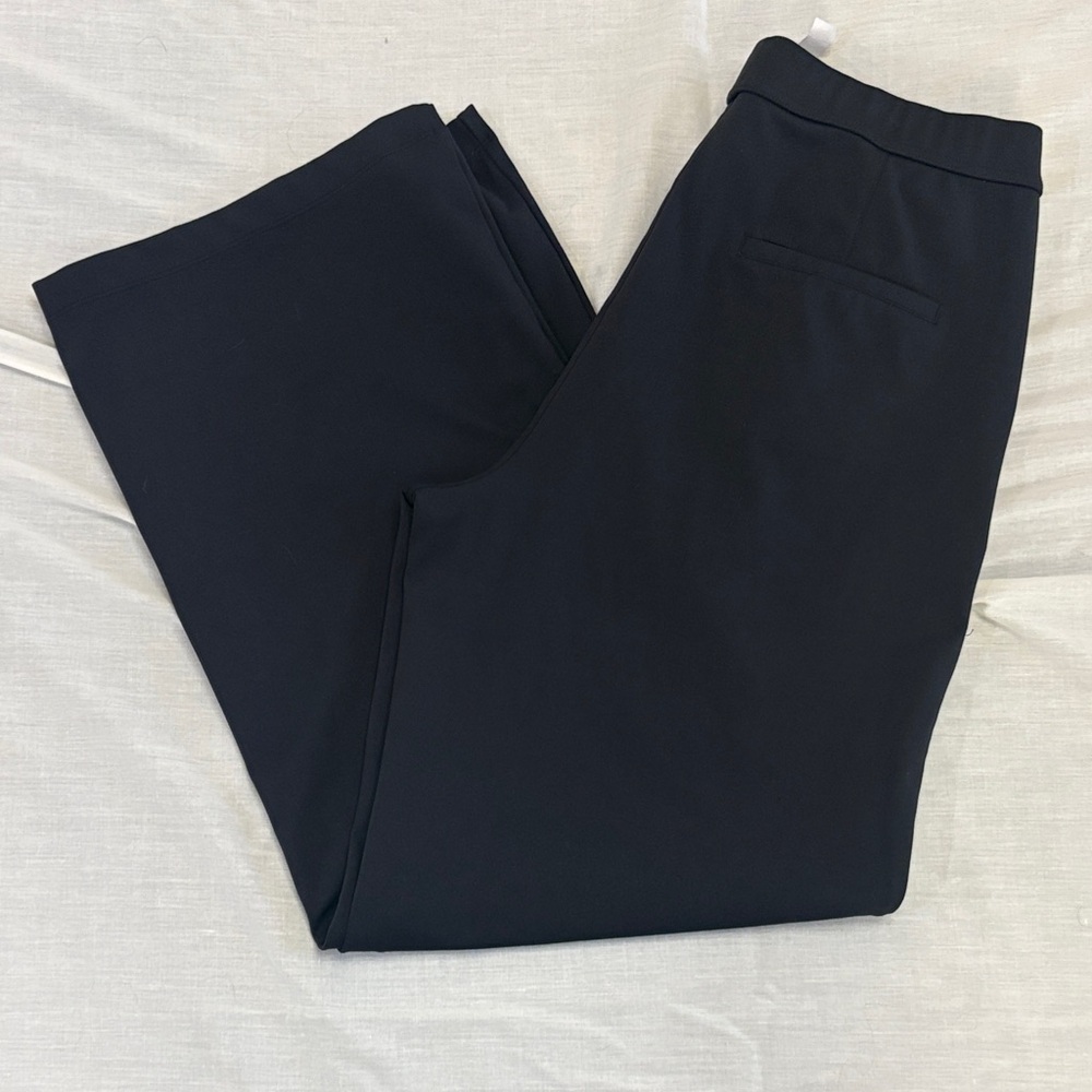 HALARA Black Wide-Leg Trousers